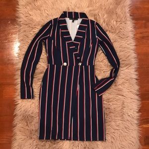 Derek Heart Small Tuxedo Dress NWT